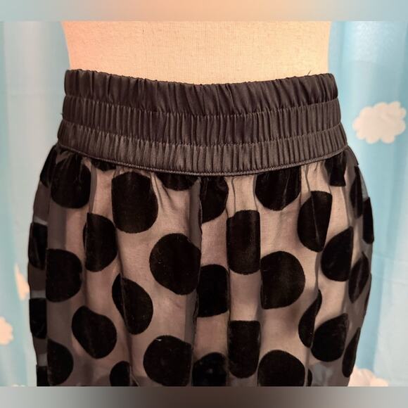 Victoria's Secret sheer polka dot lingerie wide leg pants.- S to M - Picture 12 of 12